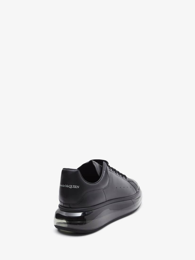 Alexander McQueen Oversized Transparent Sole Black