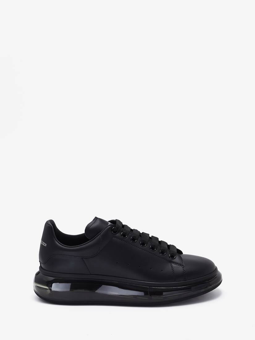 Alexander McQueen Oversized Transparent Sole Black