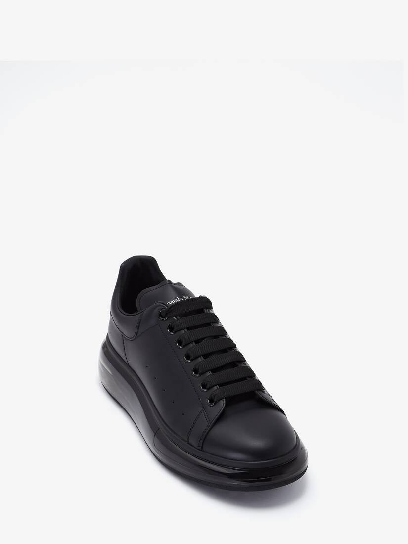 Alexander McQueen Oversized Transparent Sole Black