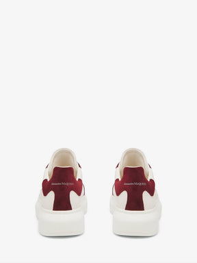 Alexander McQueen Oversized Whiteburgundygrey