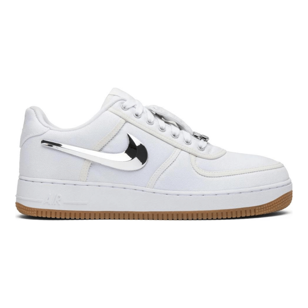 Tênis Travis Scott x Nike Air Force 1 Branco