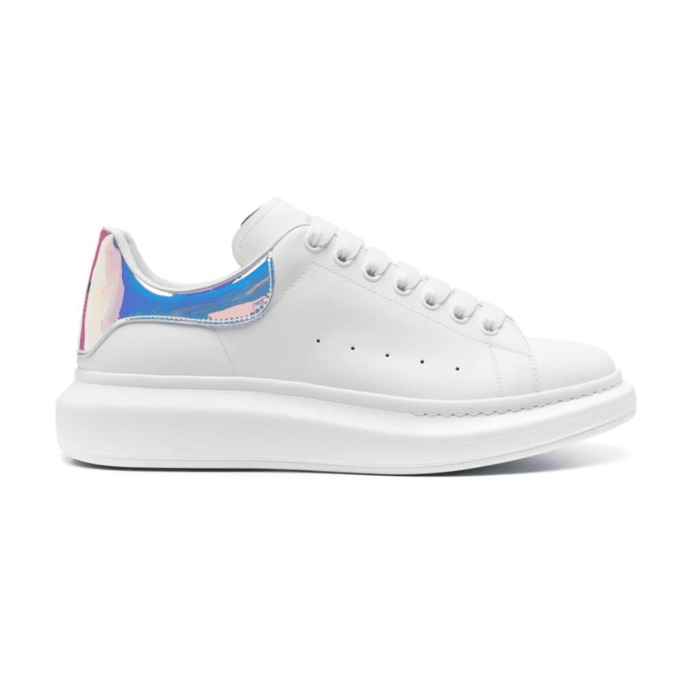 Alexander McQueen Oversized White Shock Pink